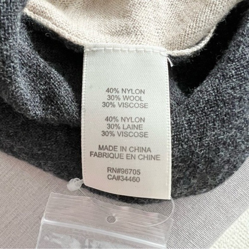 Rebecca Taylor Colorblock Crewneck Sweater Camel S - Picture 7 of 11